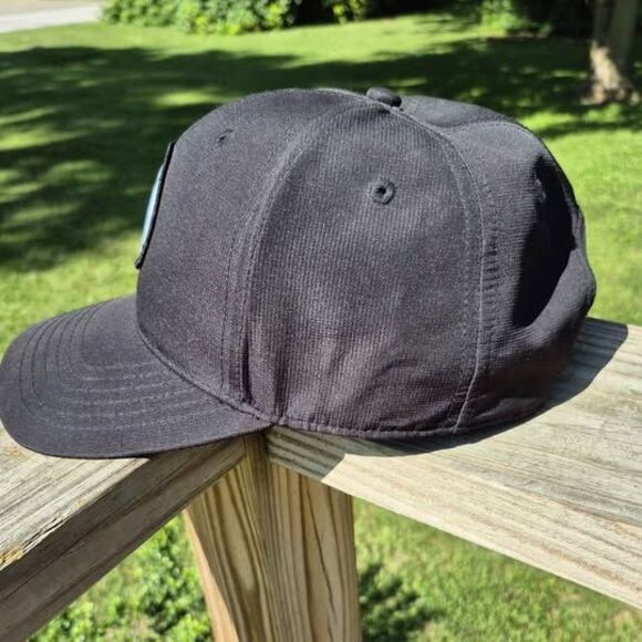 Golf Club Signatures Crossed Adjustable Baseball Hat - Black - Picture 2 of 6